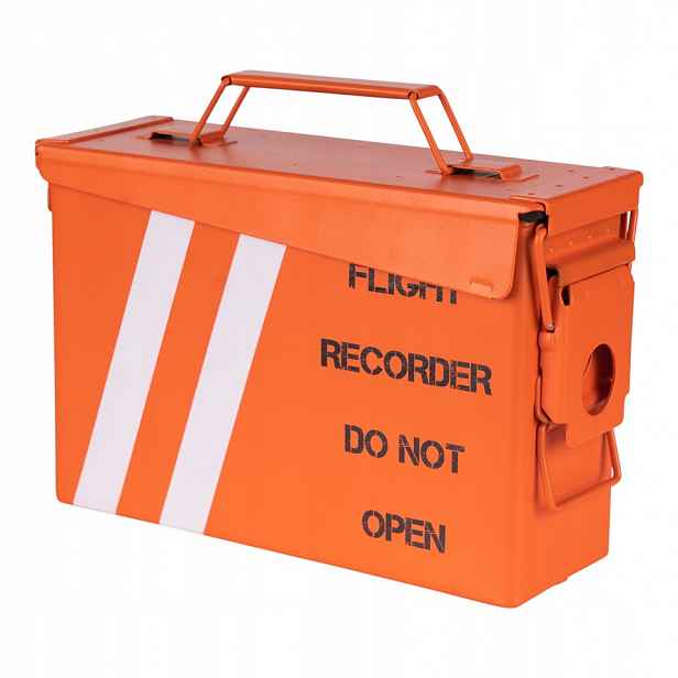 Muniční bedna Cal.30mm Flight Recorder oranžová