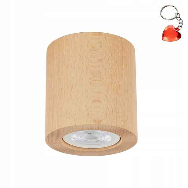 Nástěnné svítidlo bodové Eve Wood Buk 10121 Tk Lighting