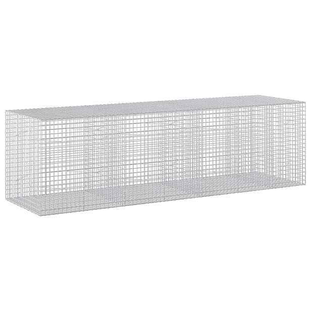 vidaXL Gabion s drátem 3,5 mm a síťkou 5x5 cm 350x100x100 cm
