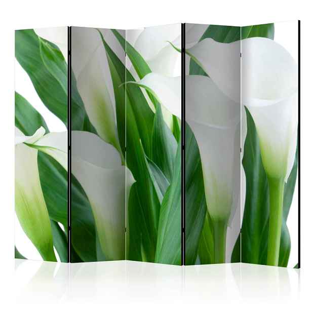 Paraván bunch of flowers - callas Dekorhome