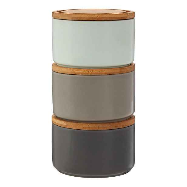 Dózy na potraviny z kamene v sadě 3 ks Fenwick – Premier Housewares