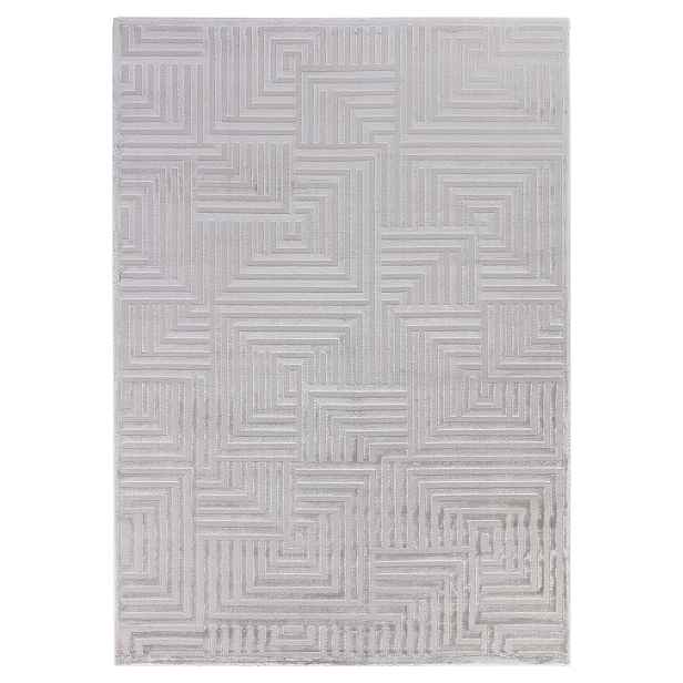 Kusový koberec Sahara 1114 Silver, 140x200, šedá, obývací pokoj, Ayyildiz