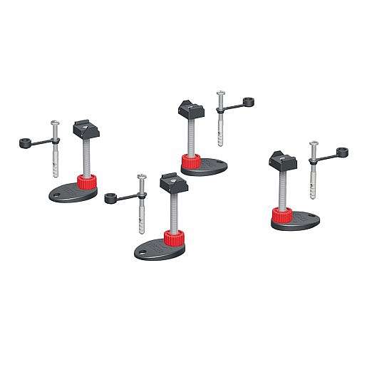 Nohy Tece Drainline plast černá 660003