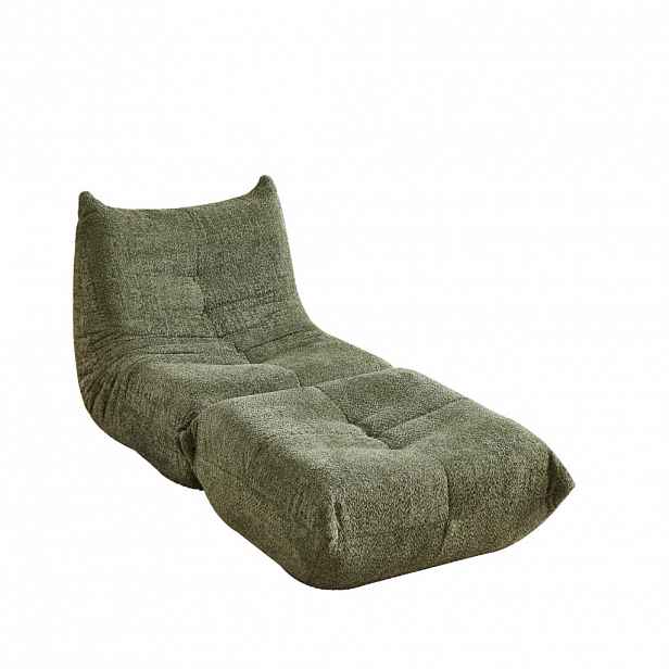 Urban Meuble KŘESLO ve stylu žinylky s podnožkou a ergonomické