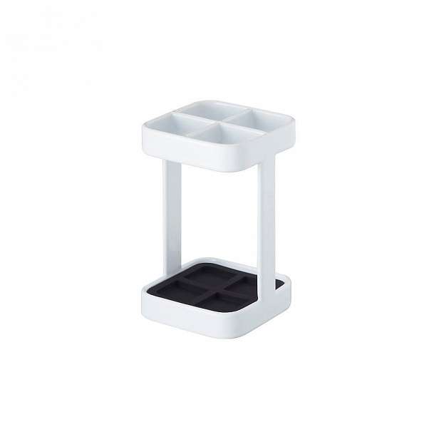 Bílý stojánek na kartáčky YAMAZAKI Tower Slim