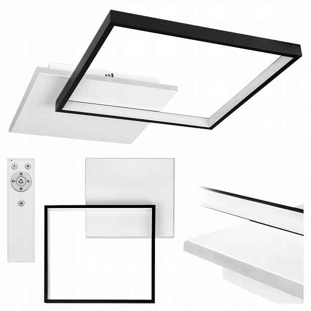 stropní svítidlo Led závěsný lustr 45 cm Cct 3000K-6000K dálkový ovladač vyp2
