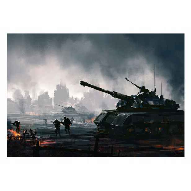 Fototapeta Tank Pro Hráče Chlapce Gaming 416x254
