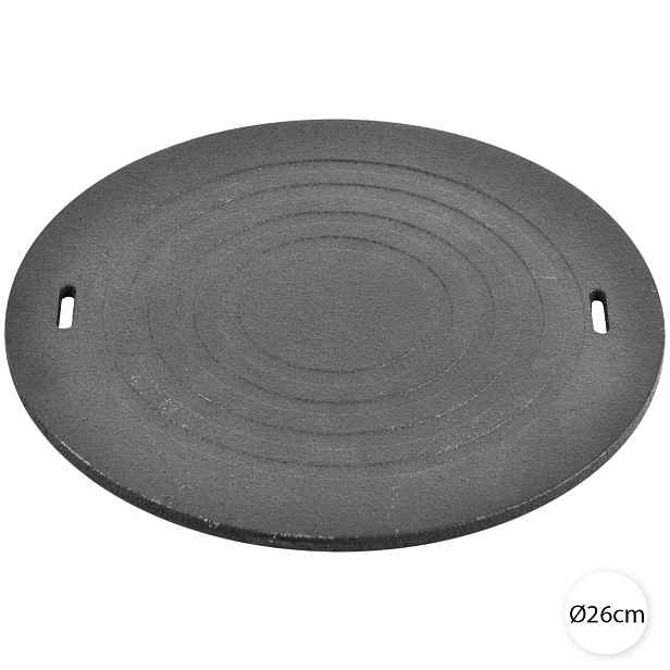 Perfect Home 1402 Litinová deska na plynový sporák 26 cm