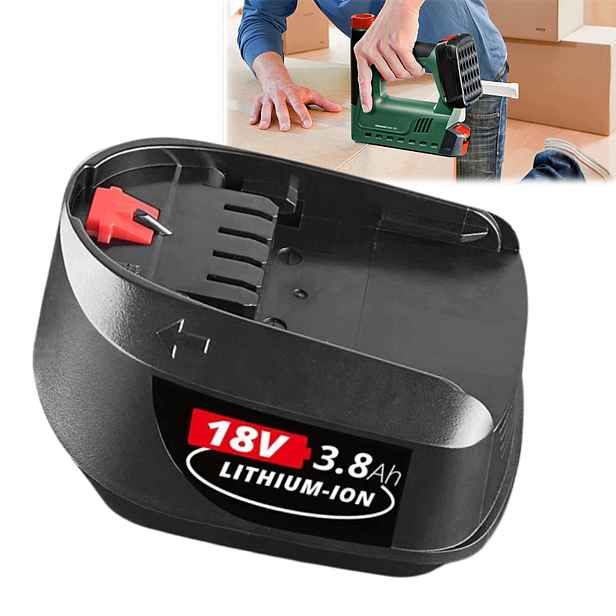 Akumulátor lithium-iontový 18V 3.8 Ah baterie pro Bosch Pba Psb Černá