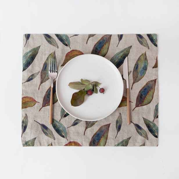 Lněné prostírání 35x45 cm Golden Fall – Linen Tales