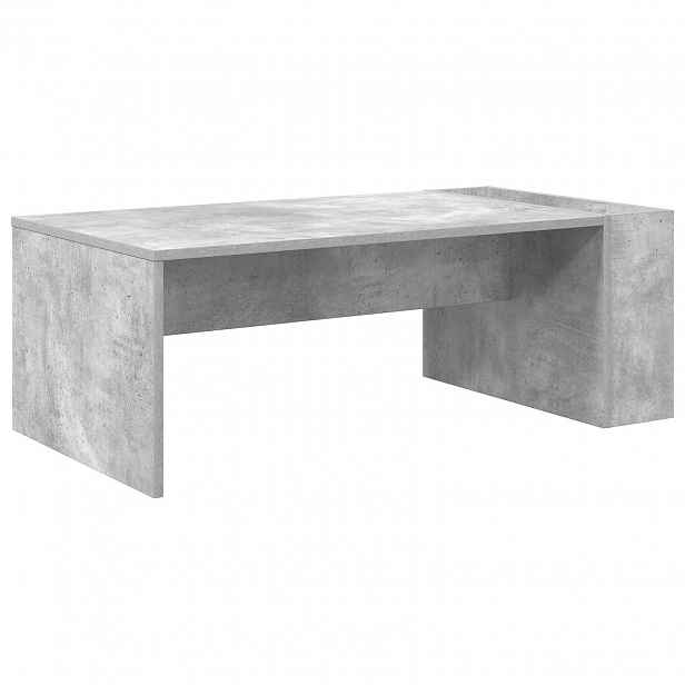 vidaXL Konferenční stolek Betonově šedá 95 x 50 x 34 cm
