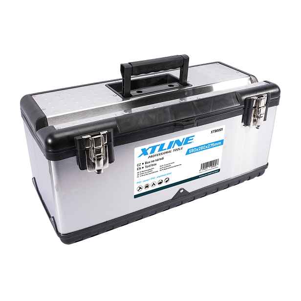 XTLINE Box na nářadí nerezový | 590x280x275 mm