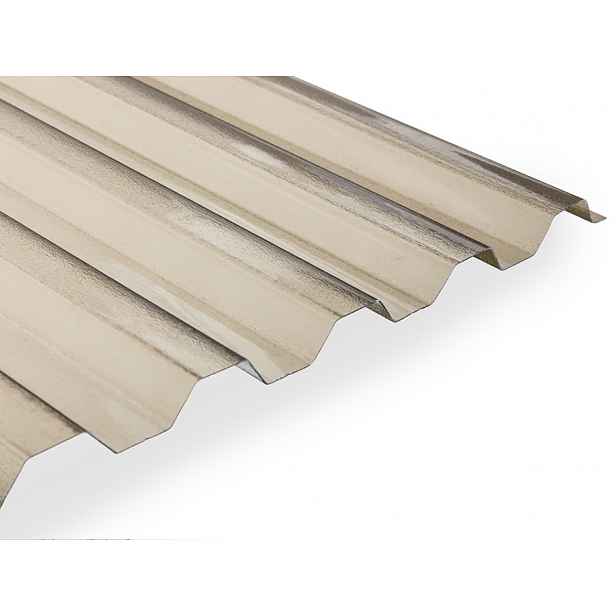 Polykarbonátová trapézová deska Guttagliss Makro ST 2,5 x 1,06 m bronz GU2803646