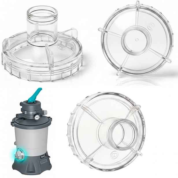 Průhledná krytka předfiltru P6665 originál nová pro čerpadlo Bestway