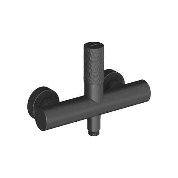 Sprchová baterie Ravak Revers bez sprchového setu 150 mm černá X070822