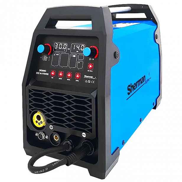 Svařovač Migomat Sherman 200A Synergie Mag Tig 230V 202 M-power