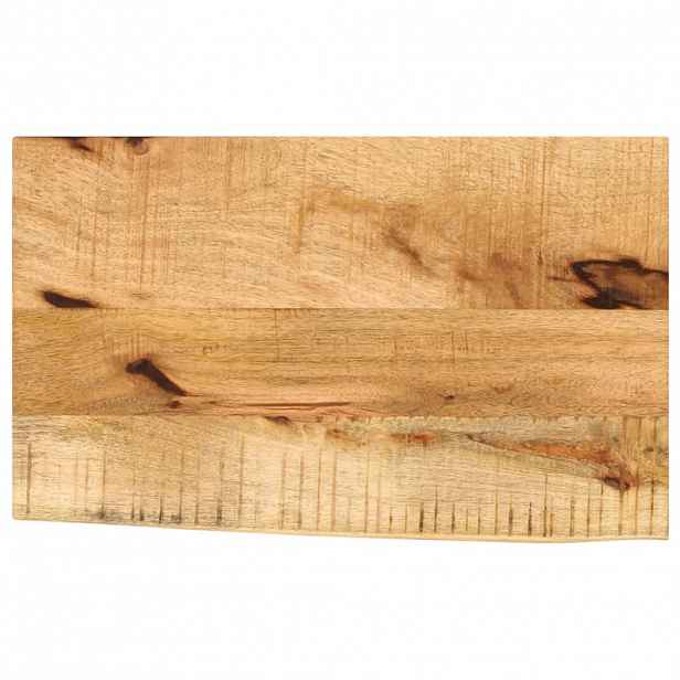vidaXL Stolní deska 60x40x3,8 cm živá hrana hrubé mangovníkové dřevo