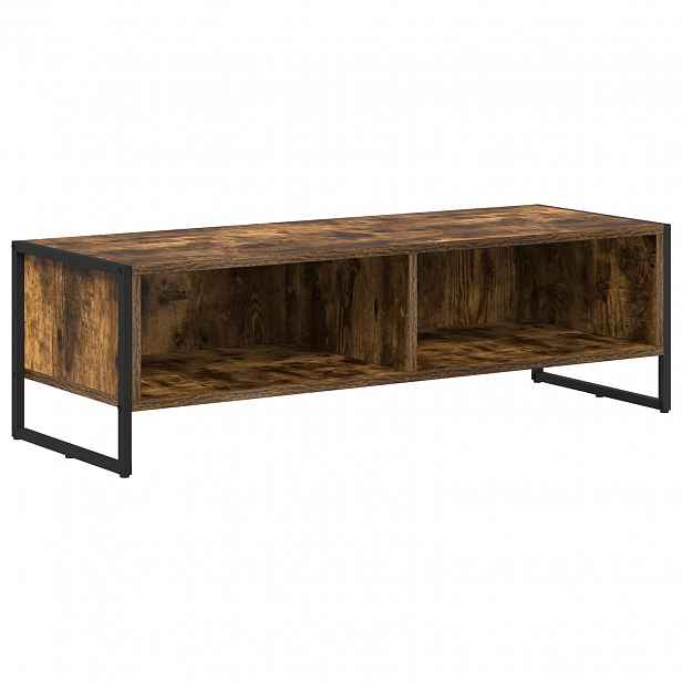 vidaXL Televizní skříň 100 x 36.5 x 30.5 cm Kouřový dub