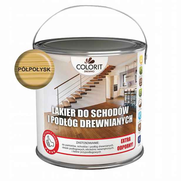Colorit Lak Na Podlahy A Schody 2,5 L Pololesklý