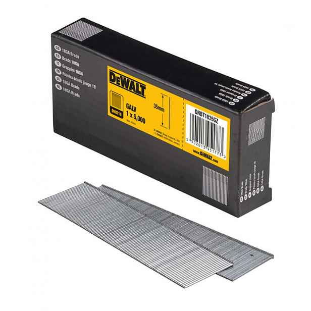 DeWALT - Hřebíky 35 mm, 5000 ks DNBT1835GZ