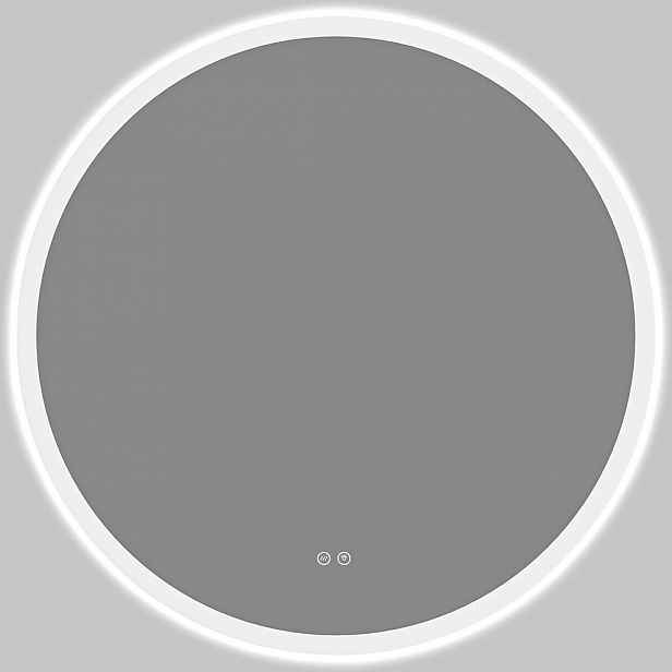 Koupelnové LED zrcadlo Aureo - Ø 70 cm