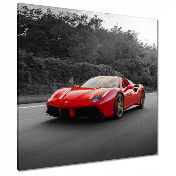 Obrazy 80x80 Červené Ferrari Fura
