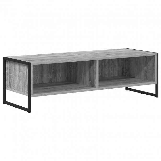vidaXL Televizní skříň 100 x 36.5 x 30.5 cm Šedá Sonoma