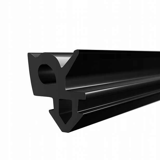 Okenní těsnění pro okna Pvc Černá Elastická Rehau S-1387 300 m