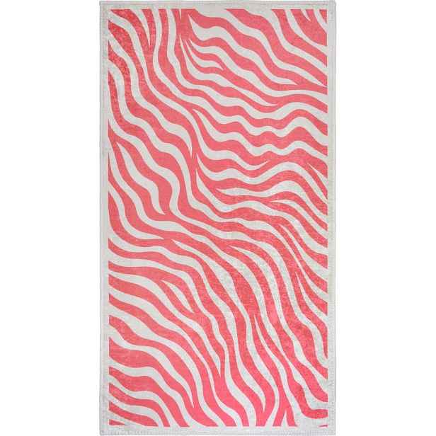 Růžový pratelný koberec 60x100 cm Red Zebra – Vitaus