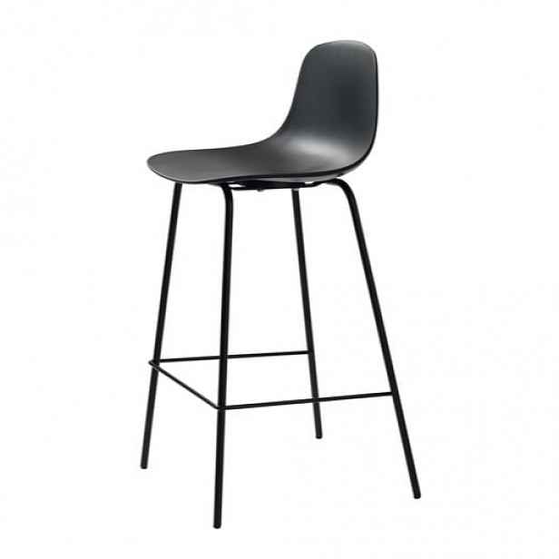 Unique-Furniture WHITBY barová židle unique furniture černá plast 42021060