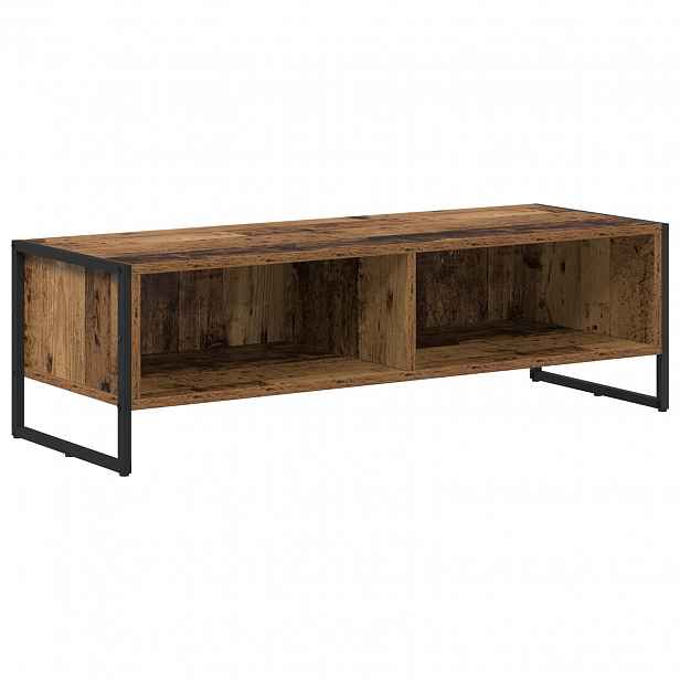 vidaXL Televizní skříň 100 x 36.5 x 30.5 cm Staré dřevo