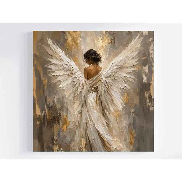 Obraz Na Plátně Canvas Žena Anděl Náboženství Péče Ochrana Klid 50x50