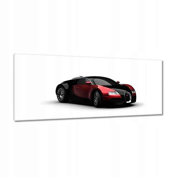 Obrazy 100x40 Červené Bugatti Veyron