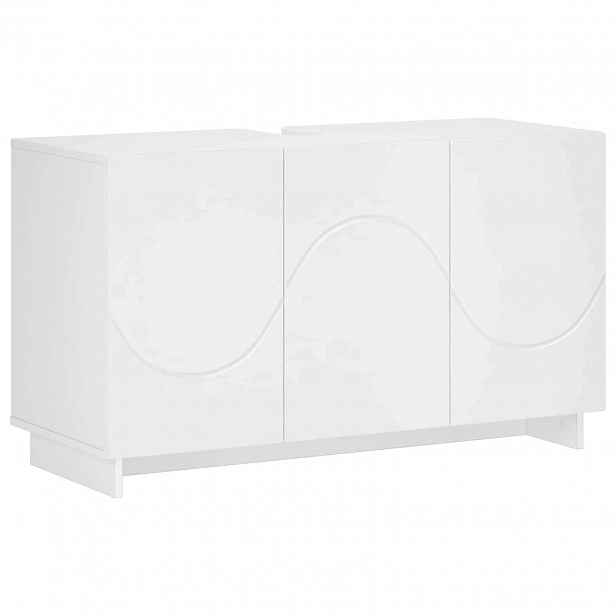 vidaXL Koupelnová skříňka Bílá 101 x 41 x 58 cm Kompozitní dřevo