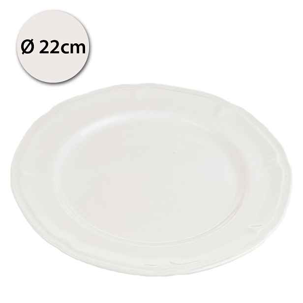 Affek Design HTTB 9209 Porcelánový dezertní talíř Camille, kulatý 22cm