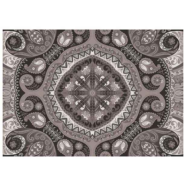 Fototapeta Šedá Paisley Geometrický minimalismus Elegantní 300x210 lepidlo