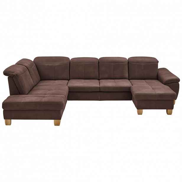 Voleo SEDACÍ SOUPRAVA, textil, mokka
