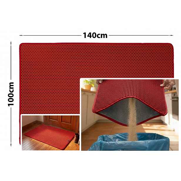 Otevíratelná rohožka před dům Voděodolná 100x140 Smart Pocket