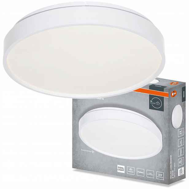 Stropní Svítidlo Led Stropní Svítidlo Nástěnné svítidlo se senzorem 18W 990lm 4000K