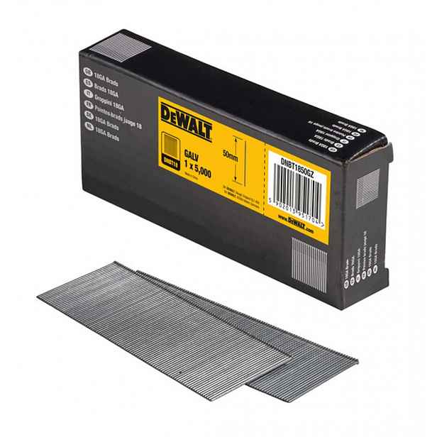 DeWALT - Hřebíky 50 mm, 5000 ks DNBT1850GZ