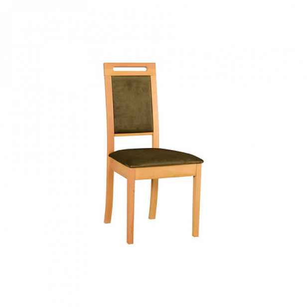 Jídelní židle ROMA 15 Tkanina 22B Bílá