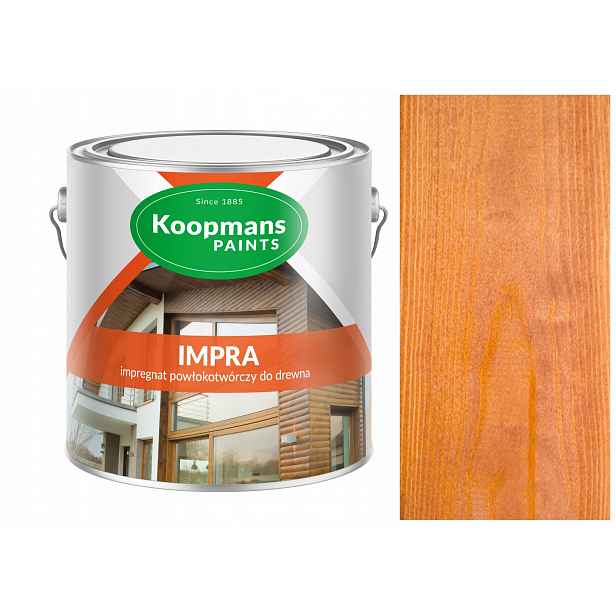 Koopmans Impra 5 l Impregnat Povrchová Úprava Na Dřevo Zlatý Kaštan 107
