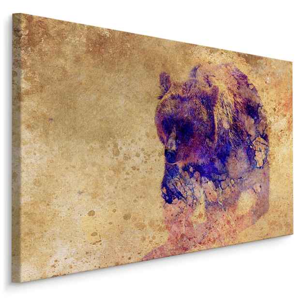 MyBestHome BOX Plátno Divoký Medvěd Varianta: 120x80