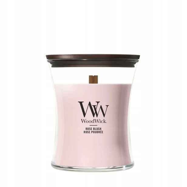 Střední svíčka Rose Blush WoodWick