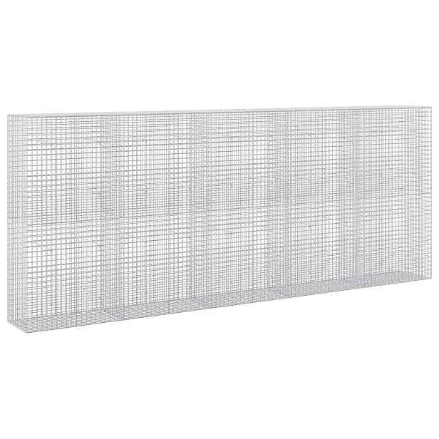 vidaXL Gabion s drátem 3,5 mm a síťkou 5x5 cm 500x50x200 cm