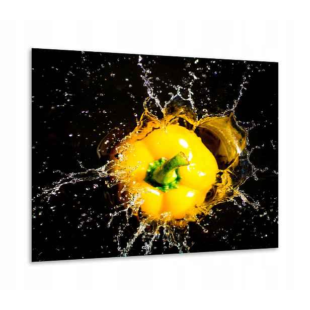 7v1 Skleněná Ochranná Deska Na Sporák 60x52 Paprika