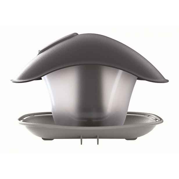 Krmítko pro ptáky BIRDYFEED SQUARE šedý kámen 24,8 cm PRIBFS-405U
