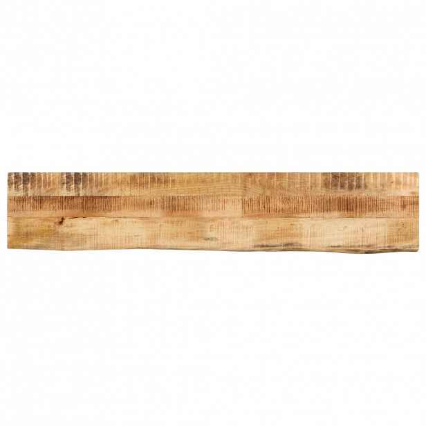 vidaXL Stolní deska 160x40x3,8 cm živá hrana hrubé mangovníkové dřevo