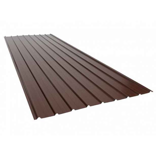 Covernit Trapézový plech T12 2000 x 910 mm hnědá