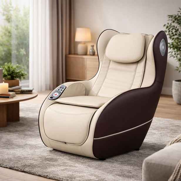 Masážní křeslo MAXXUS MX 7.1 hnědé/champagne